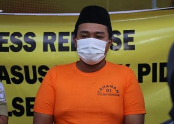 Pelaku Tindak Pidana Curas Seorang Laki Laki Dewasa Dengan Inisial MA diringkus Polsek Nongsa Batam