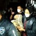 Polisi mengamankan artis berinisial TA yang diduga terlibat kasus prostitusi di Polda Jawa Barat, Kota Bandung, Kamis (17/12/2020). (ANTARA/Bagus Ahmad Rizaldi)
