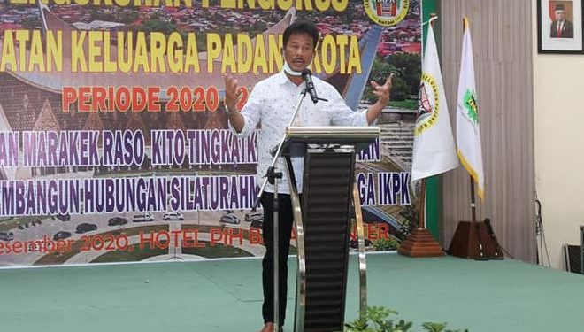 Wali Kota Batam, Muhammad Rudi mengajak seluruh elemen masyarakat untuk kembali bersatu pasca Pilkada serentak 2020. Hal itu disampaikannya saat menghadiri pengukuhan pengurus Ikatan Keluarga Padang Kota (IKPK) Kota Batam.