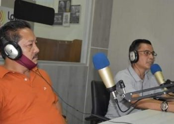 Kadiskominfo Kabupaten Tasikmalaya Drs. Rudi Sonjaya Saehuri, M.Pd. dan Sekdiskominfo Abdul Naseh, S.IP, M.Si. menjadi narasumber.