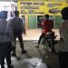 Sejumlah personil Polda Kepri yang melakukan Operasi Aman Nusa II penanggulangan covid-19 Seligi 2020.