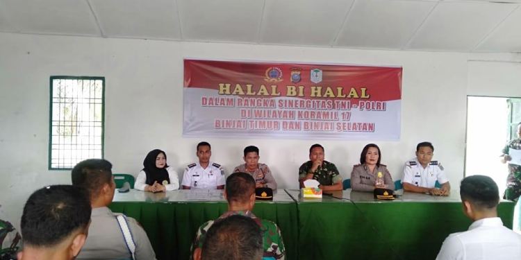 Danramil 17/BT Kapten Inf Joni Siagian. (Foto : Silaban).