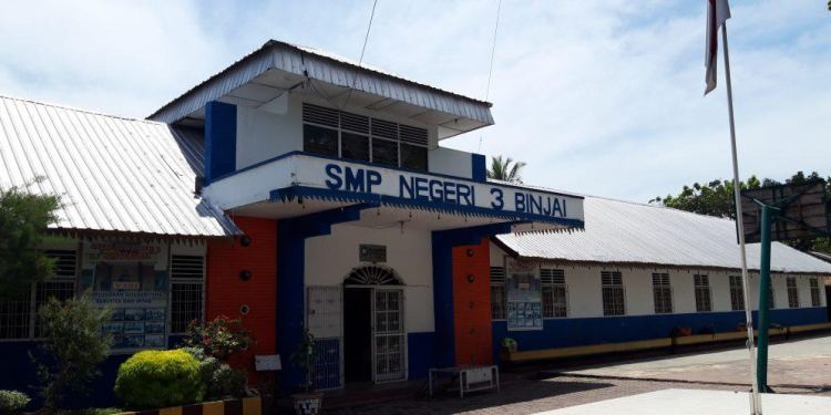 SMPN 3 Kota Binjai. (Foto : Putra Bangun).