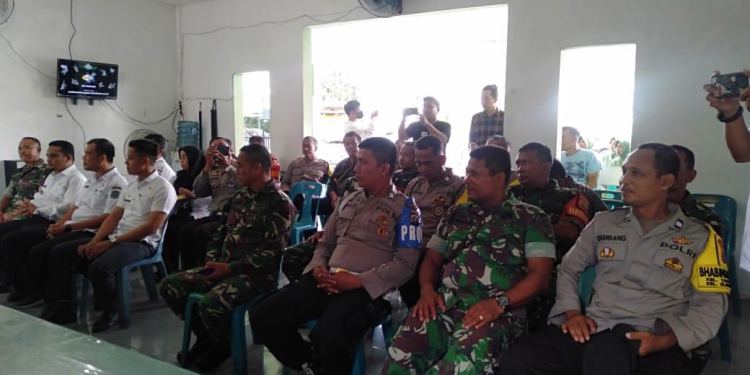 Koramil 12/Gebang Rabu (03/05/23) adakan kegitan acara Halal Bil Halal. (Foto : Silaban).