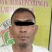 Tersangka N (44) pengedar narkotika jenis sabu yang dibekuk Polres Binjai. (Humas Polres).