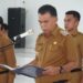 Bupati Natuna menghadiri pengambilan sumpah dan melantik secara resmi ASN dalam jabatan Administrator dan jabatan Pengawas di lingkungan Kabupaten Natuna.