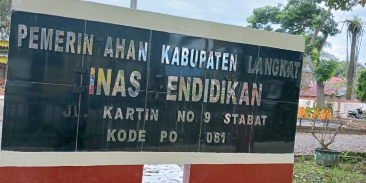 Kantor Disdik Langkat (1)