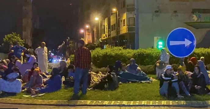 Gempa 6,8 Skala Richter di Maroko Tewaskan Sedikitnya 296 orang. (Foto : Internet).