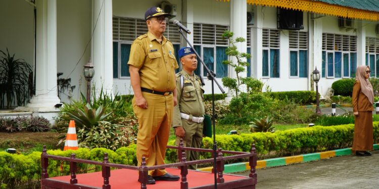 Asisten Adm Umum Musti Sitepu, SE, M.Si. (Foto : Diskominfo Langkat).