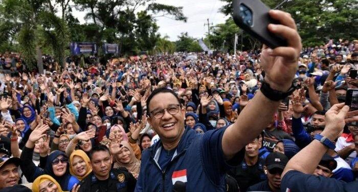 Lautan manusia terhadap safari politik Anies Baswedang koalisi perubahan. (Foto : Dokumentasi).