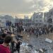 Serangan Udara Israel Menghancurkan Blok-blok Kamp Pengungsi Gaza. (Foto/Net).