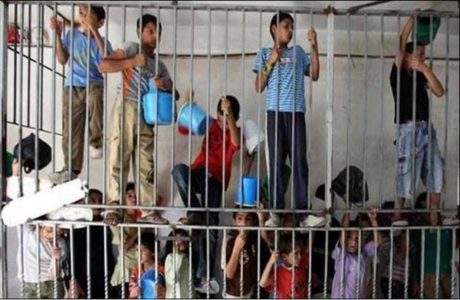 Anak anak Palestina yang ditahan di penjara Israel kini telah dibebaskan. (Foto/Dokumentasi).