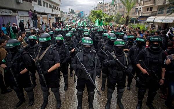 Puluhan ribu pasukan tentara perjuangan Hamas. (Foto/Internet).