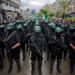 Puluhan ribu pasukan tentara perjuangan Hamas. (Foto/Internet).
