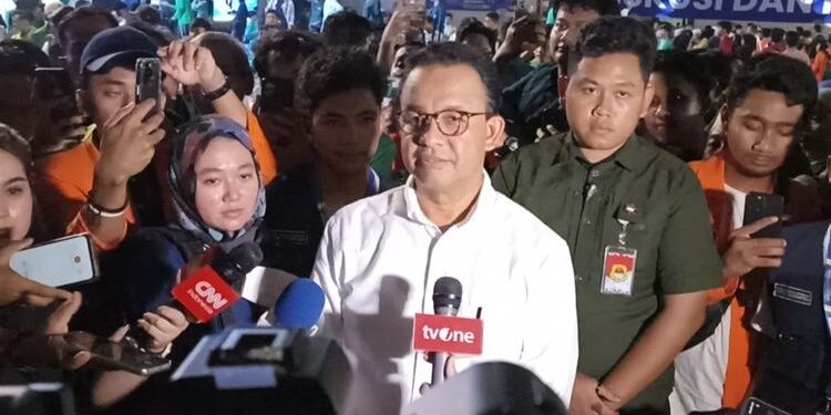 Calon Presiden Nomor Urut 1 Anies Baswedan di Rembang. (Foto/Net).