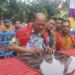 Plt Bupati Langkat Resmikan Tugu Sembiring Pandia di Batang Serangan. (Foto/Diskominfo).