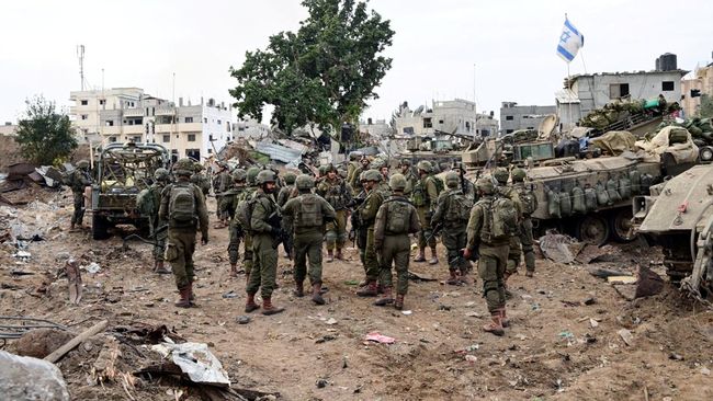 Sejak Perang Darat Israel dan Hamas di Gaza 153 Orang Tentara Israel Terbunuh. (Foto/Net).