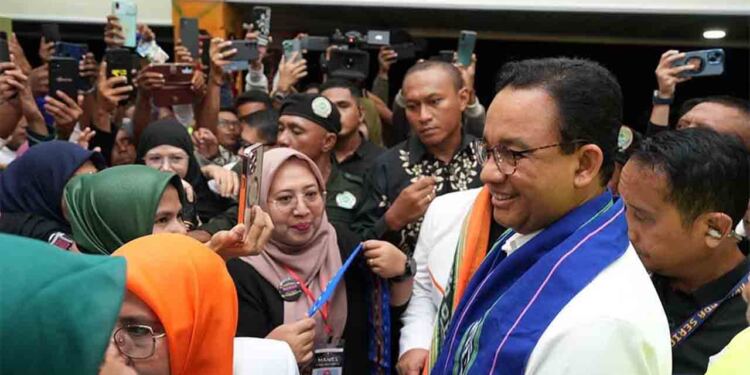 Capres Nomor Urut 1, Anies Baswedan Kampanye di Ambon. (Foto/Net).