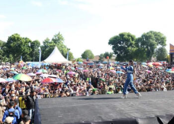 Kangen band yang terdiri dari Andika Mahesa sebagai vokalis. (Poto/Dokumentasi).