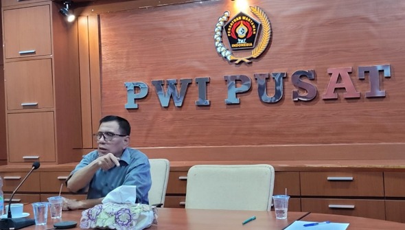 Ketua Umum PWI Pusat, Hendry Ch Bangun. (Poto/Istimewa).