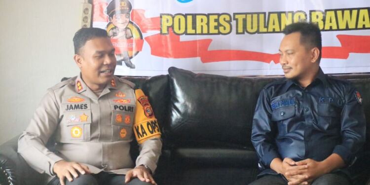 Kapolres Tulang Bawang, Polda Lampung, AKBP James H Hutajulu. (Foto/Masderik).