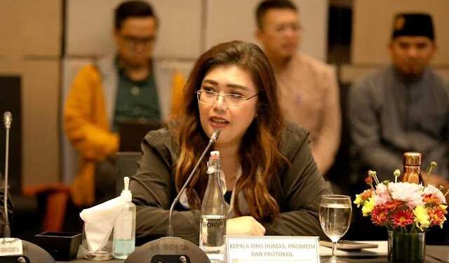 Kepala Biro Humas Promosi dan Protokol, Ariastuty Sirait .( Foto/Humas)