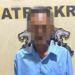 Hs(63) warga Ketapang Sungkai Selatan akhirnya menyerahkan diri. (Foto/Zen).