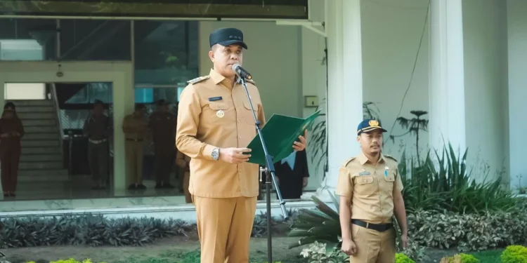 Pj.Bupati Langkat H.M.Faisal Hasrimy,AP,M.AP. (Foto/Diskominfo).