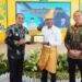 Pj Bupati Langkat H.M. Faisal Hasrimy menyambut Sekjen Ombudsman RI. (Foto/Kominfo).