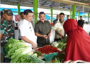 Bupati Tulangbawang Barat (Tubaba) Drs. M.Firsada, M.Si  (Foto/Maria).