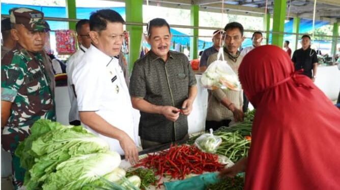 Bupati Tulangbawang Barat (Tubaba) Drs. M.Firsada, M.Si  (Foto/Maria).