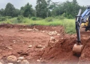 Tambang Batu Diduga Ilegal Alias Tidak Mengantongi Izin. (Foto/Nova).