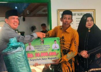 Wakil Bupati Lampung Timur, Azwar Hadi. (Foto/Nova).