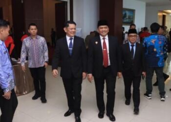 Pj) Bupati Tulang Bawang Barat (Tubaba) Drs. M.Firsada, M.Si. (Foto/Masderik).