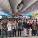 Bupati OKU Timur Ir. H. Lanosin, M.T dan Ketua DPRD OKU Timur H. Beni Defitson. (Foto/Yesianti).