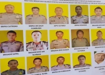 15 Anggota Poltabes Medan Buron, Terlibat Kasus Perampokan. (Foto/Dokumentasi).