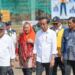 Presiden Joko Widodo (Jokowi) meninjau proyek pengendalian banjir dan rob tahap II Semarang. (foto/net)