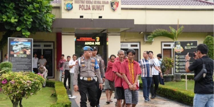 Polda Sumut Bekuk Komplotan Pencuri Sawit di Simalungun. (Foto/Dokumentasi).