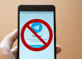 Ilustrasi aplikasi Telegram diblokir. (foto/net)