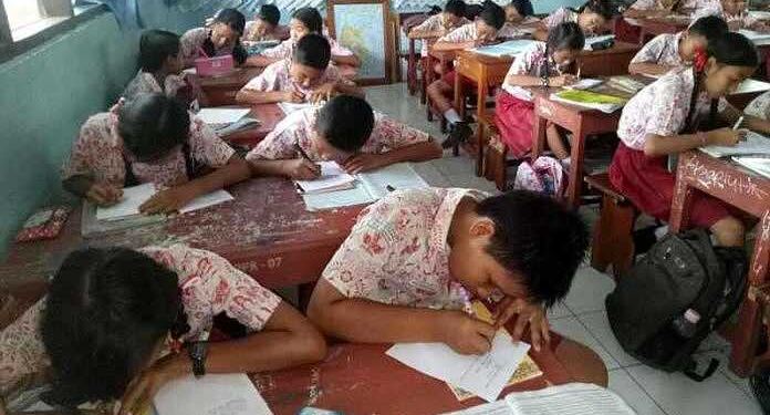 Suasana Belajar Mengajar Siswa Sekolah Dasar.(Foto/net)