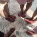 Tradisi celup kaki ke darah hewan kurban di Palembang. (foto/net)