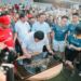 Ketum PSSI, Erick Thohir Saat Resmikan Bali United Training Center. (foto/rri)
