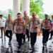 Kapolri dan sejumlah perwira tinggi polri. (foto/net)