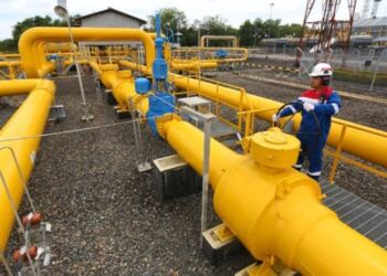 Ilustrasi jaringan pipa gas. (foto/net)
