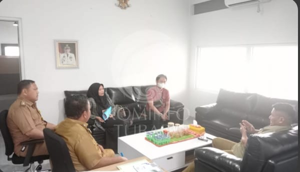 Rapat Pembahasan Pemasangan Papan Reklame Kab. Tubaba. (foto/Diri)