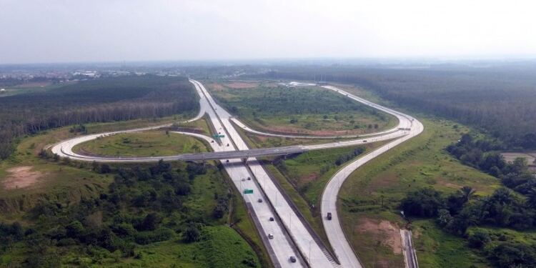 Jalan Tol Lampung-Sumsel. (foto/net)