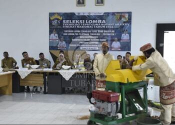 Tubaba Wakili Lampung Pada Lomba TTG Nasional. (foto/diri)