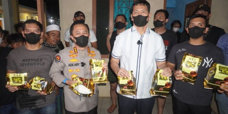 Polda Metro Jaya berhasil mengungkap narkoba 20 kilogram di Tangerang. (foto/Humas Mabes Polri)
