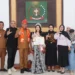 Pj Bupati Beserta Pj Ketua TP. PKK Langkat Sambut Hangat Calon Puteri Batik Cilik 2024. (Foto/Diskominfo).
