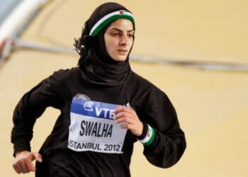 Ilustrasi Atlet Berhijab(foto/net)